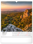 Nástěnný kalendář 2026 NOTIQUE - Toulky moravskou krajinou, 30 x 34 cm