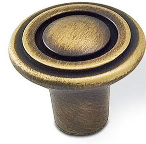 Siro Nábytková knopka 1984 staromosaz