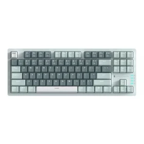 Thunderobot K87 zelená / herní klávesnice / mechanická / Red Switches / podsvícená / USB / 1.5m (JM03NQ002)