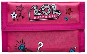 KARTON P+P Peněženka L.O.L. / Zavírání na suchý zip / Kapsa na mince na zip (LOLO7005)