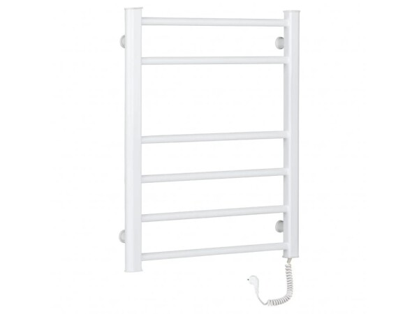 CERANO Elektrický sušák ručníků Domenico - 97 W - bílá lesklá - 660x550 mm