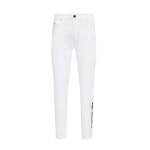 Karl Lagerfeld White Gf Denim Pants W 221W1101 Jeans 27