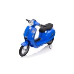 Mamido Dětský elektrický skútr Retro 23 modrý