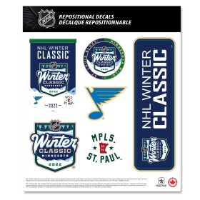 Samolepka NHL NHL 2022 Winter Classic Deluxe Set (5 ks)% 1 ks