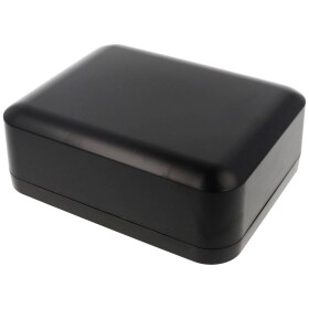 Hammond Electronics 1556GABK univerzální pouzdro 200 x 160 x 70 plast ABS zpomalující hoření černá 1 ks