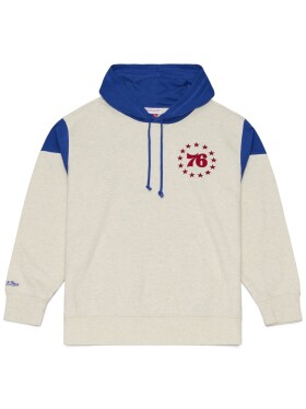 Mitchell & Ness Pánská mikina Philadelphia 76ers NBA Retro Roots French Terry Hoodie Velikost: M