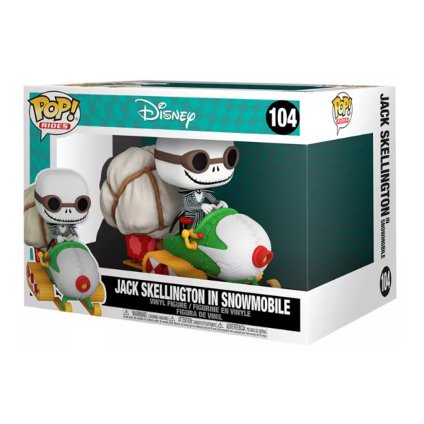 Funko POP Ride: Nightmare Before Christmas - Jack w/Goggles & Snowmobile