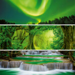 Nástěnný poznámkový kalendář 2026 NOTIQUE - Paleta, 30 x 30 cm - BEZ ČEŠTINY