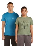 ICEBREAKER Wmns Mer 150 Tech Lite SS Crop T Seed Stor, Lichen velikost: M