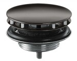 AXOR - Příslušenství Neuzavíratelná výpusť, leštěný černý chrom 51301330