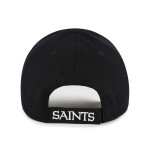 47 Brand Pánská kšiltovka New Orleans Saints NFL Black & White MVP Adjustable