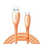 Joyroom S-A59 Vibrant Series Nabíjecí kabel USB-A (M) - USB-C (M) 3A 1.2m oranžová (6956116764142)