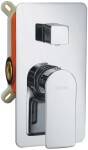 Kielle - Vega Sprchový set s baterií pod omítku, pro 2 spotřebiče, s příslušenstvím EcoSpare a tělesem, chrom 20618SP110