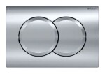 GEBERIT - Duofix Set předstěnové instalace, klozetu Oudee a sedátka softclose, tlačítko Delta01, lesklý chrom SANI11CA1160