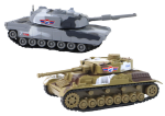Mamido Hliníkový tank s frikčním pohonem různé barvy