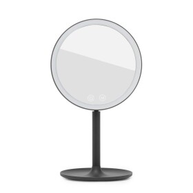 Kosmetické zrcátko SAT sklopné s LED osvětlením černá SATZKLEDC SATZKLEDC