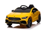 Mamido Elektrické autíčko Mercedes CLA 45s AMG 4x4 žluté