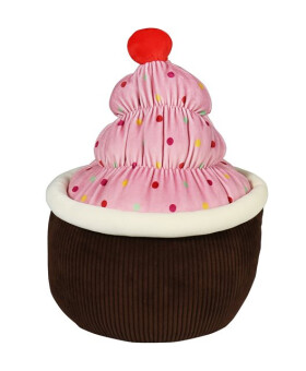 Plyšový polštář - Cupcake - Albi