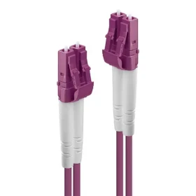 Lindy optický kabel LC/LC OM4 růžová / Optický kabel / Multimode / Duplex / 3 m (46342)