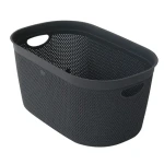 Belli e Forti RATA šedá / Koš na prádlo / plast / 60 l