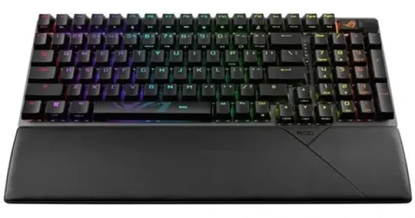 ASUS ROG Azoth Extreme černá / herní klávesnice / mechanická / bezdrátová / spínače ROG NX Snow / DE (90MP037A-BKUA01)