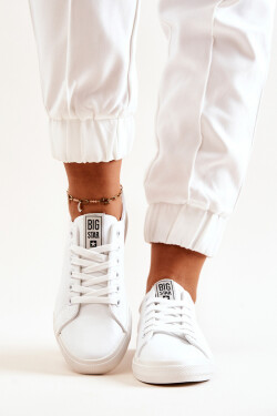 Kožená tenisová obuv Big Star JJ274311 Bílé 37