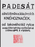 Padesát akvisitněexklusivních kněhoznaček