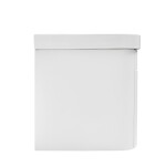 Koupelnová skříňka s umyvadlem SAT Fusion 77,5x43x45 cm bílá matná mat SATFUSION80WMW SATFUSION80WMW