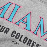 Nike Pánská mikina Miami Marlins MLB City Connect French Terry Club Hoodie Velikost: L