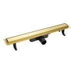 Laveo - Basso - sprchový žlab 90 cm, zlato COB_G90D