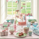 GREEN GATE Mini latte cup Dotty Pale Blue 130 ml, modrá barva, porcelán