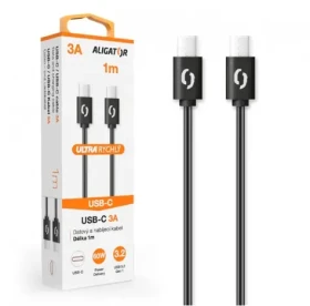 Aligator KALP3AUCUCBK Datový POWER 3A, USB-C/USB-C
