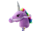 Mamido Jednorožec na tyči Hobby Horse se zvuky fialový