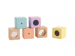 PlanToys PlanToys Smyslové kostky (6ks) "PlanLifestyle"