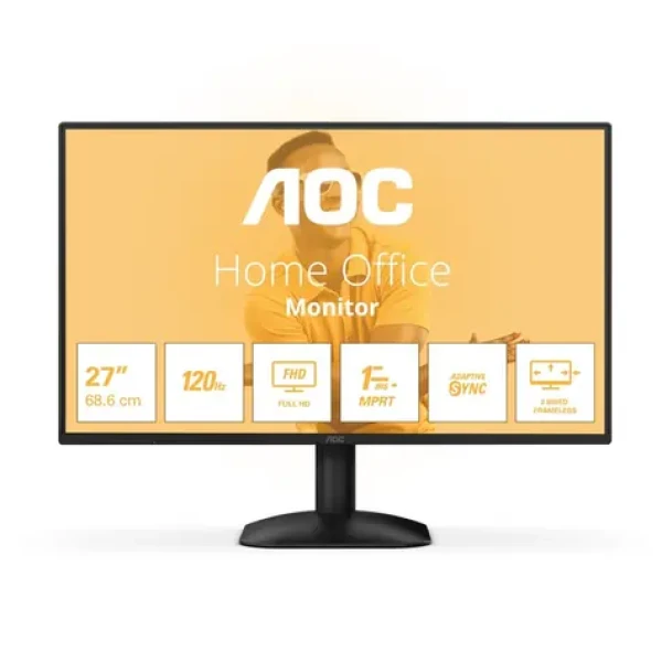 27" AOC 27B31H černá / IPS / 1920x1080 / 16:9 / 4ms / 1500:1 / 300cd-m2 / HDMI + VGA / VESA (27B31H)
