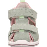 Dívčí sandály BOOMERANG Light Green/Pink Superfit 1-000866-7500 světle zelená - 22