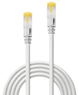 Lindy bílá / Patch kabel / Cat7 S/FTP / 2 m / RJ45-RJ45 (47324)