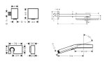 HANSGROHE - Raindance E Sprchový set 300 s termostatem pod omítku, černá 27918670