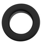 SAPHO - Krytka přepadu umyvadla Ø 32, černá 103100000195