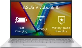 ASUS Vivobook 15 stříbrná / 15.6" FHD / i5-13340U 1.3GHz / 8GB / 512GB SSD /Intel UHD / W11H (X1504VA-NJ1720W)