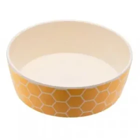 BecoBowl Bambusova miska vceli plast L 18,5 cm/1,65 l