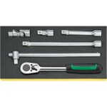 Wera 005440 Magnetická lišta B Deep 1 se sadou prodloužených nástrčných hlavic 8 ÷ 19 mm typ 8790 HMB Deep 3/8" (Sada 9 dílů) 05005440001