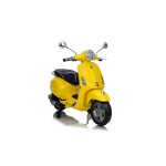 Mamido Dětský elektrický skútr Vespa ROMA žlutý