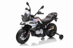 Mamido Dětská elektrická motorka BMW F850 GS bílá
