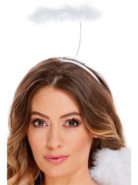 Smiffys.com Svatozář bílá