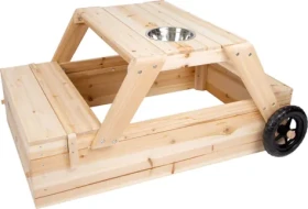Small Foot Pískoviště s posezením 3v1