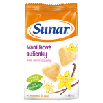 Sunar vanilkové sušenky pro děti 175g
