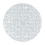 Spirella RIVERSTONE protiskluzová kulatá podložka do sprchy průhledná / PVC / 57 cm (7610583096814)