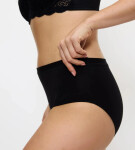 Dámské kalhotky Sense of Modal Midi - BLACK - černé 0004 - TRIUMPH BLACK M