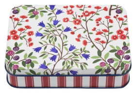 Plechovka obdelníková malá Sanderson - Foraging